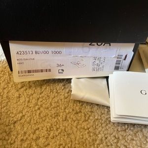 Gucci Princetown loafers in black.